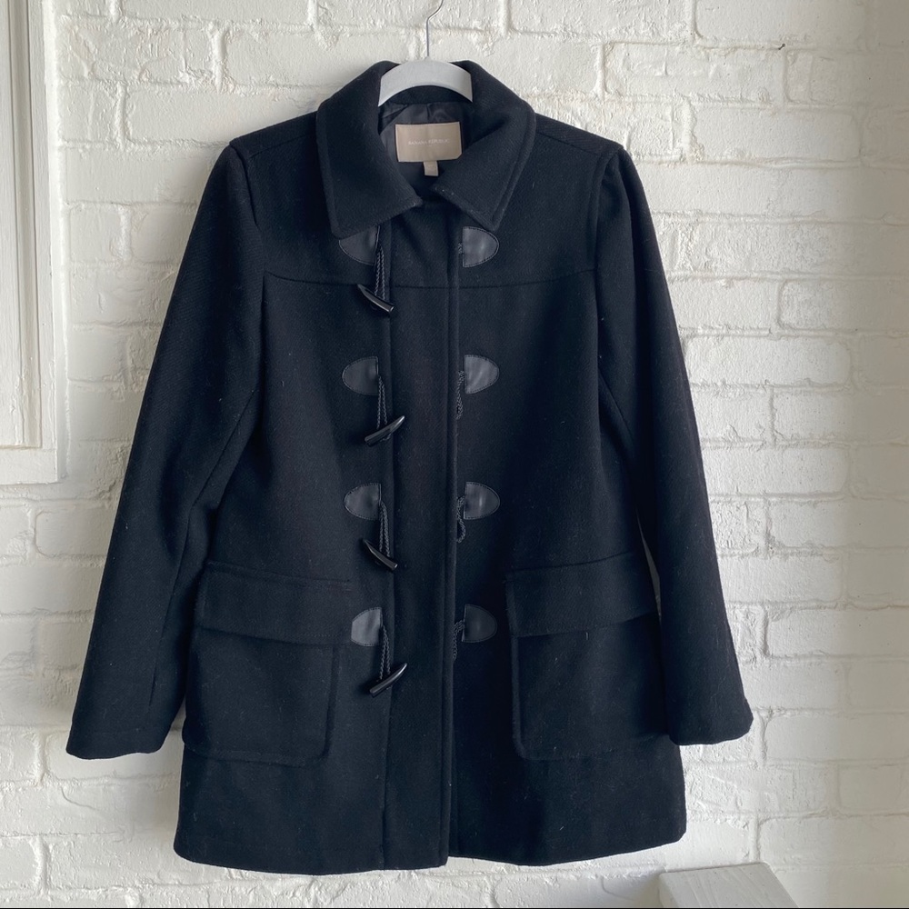 Banana Republic Wool Toggle Coat